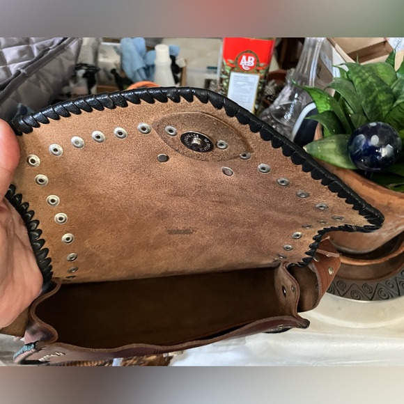 🔥Sale! Native American Four Winds Leather Bag - Picture 6 of 16